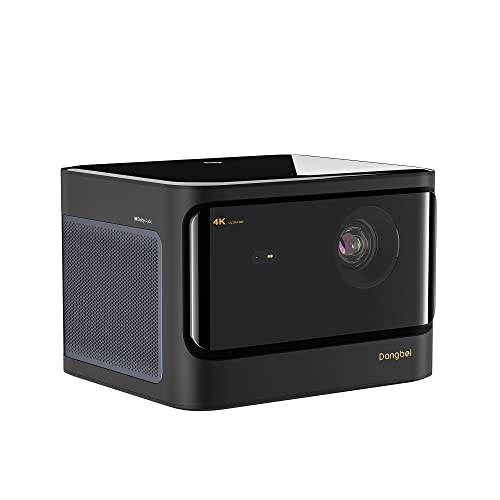 Dangbei Proyector Mars Pro 4K, proyector DLP de 3200 lúmenes ANSI con Android 4GB+128G, 2 altavoces HiFi de 10 W, enfoque automático Keystone HDR10 Home Theater