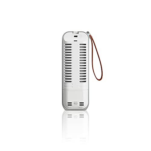 LG PuriCare Mini - Purificador de aire portátil pequeño y ligero ultra silencioso para filtrar polvo ultrafino y pequeñas partículas en el hogar, dormitorio, oficina, avión, tren, automóvil o sobre la marcha, color blanco (AP151MWA1)