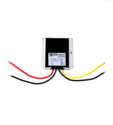 DC 12 V/24 V/36 V a DC 5 V (acepta entradas de CC de 8 a 40 V) Camión de coche reductor reductor regulador 15Amp 75 W