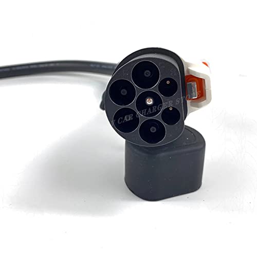 Adaptador EVSE de 32 A GBT Este adaptador se utiliza para cargar un coche eléctrico GB/T en cargadores J1772 tipo 1 EV con cable de 1.6 ft T1-GB/T