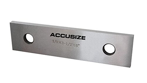 Accusize - Juego de 10 Pares de Paralelas de Precisión 1/8" x 6" EG10-1400