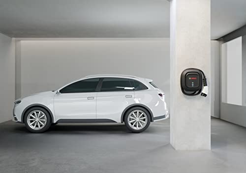 BOSCH Estación de carga EV300 de nivel 2 de vehículos eléctricos: carga doméstica conveniente y rápida para todos los vehículos eléctricos norteamericanos