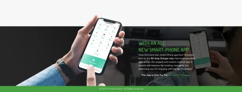 PRIMECOM.TECH - Estación de carga inteligente para vehículos eléctricos de nivel 2, 220 voltios para Tesla y todas las marcas EV de 30 pies de longitud (30 pies, NEMA 14-50p)