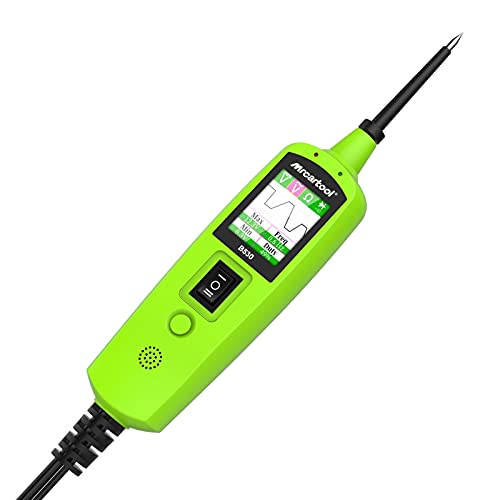 MR CARTOOL PB530 Probador de sonda de circuito de alimentación automotriz 12-24V con cable de extensión de 33 Pies