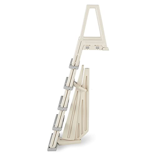 CONFER 6000X - Escalera de piscina resistente, para paredes de 42 a 56 pulgadas (106 a 142 cm) de alto.