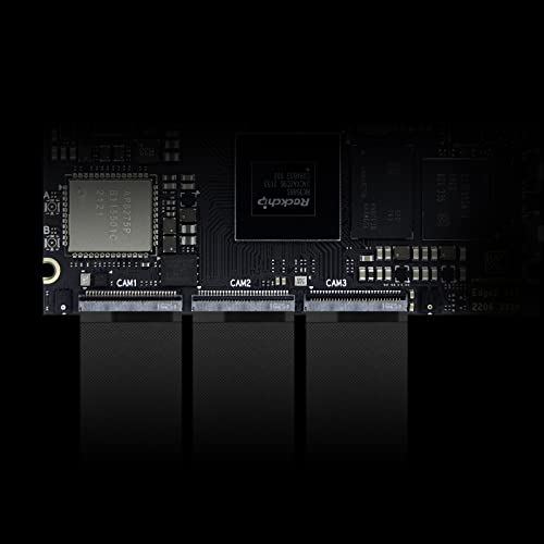 khadas Mini ARM PC, Edge2 RK3588S Computadora de placa única con CPU de 8 núcleos de 64 bits, ARM Mali-G610 MP4 GPU, 6 tops AI NPU, Wi-Fi 6, Bluetooth 5.0, visualización y decodificador HD 8K, interfaz de usuario 4K y 4 pantallas independientes