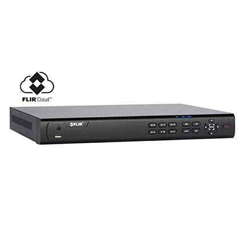 FLIR PoE Home Security Camera System with 8Ch 2TB NVR and (4) 2K HD Outdoor IP Dome Camera