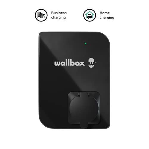 Wallbox Cargador Copper SB para EV. Potencia de hasta 22 kW. Lector de Tarjetas RFID Integrado Conexión WiFi Bluetooth OCPP. CPB1-S-2-4-8-002