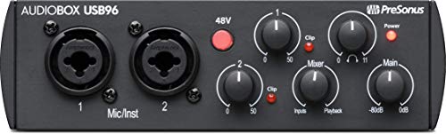 PreSonus - AudioBox USB 96 edición 25º aniversario con Studio One Artist y Ableton Live Lite, software de grabación DAW