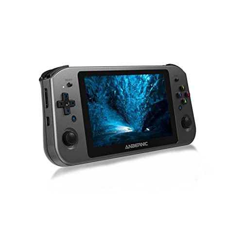 Daxceirry WIN600 Consola de juegos portátil PC Win 10 Edition 8G DDR4 con SSD M.2 de 128G, compatible con sistema operativo Steam con AMD Athlon Silver 3020e visualización IPS de laminación completa OCA de 5.9" (3020-negro)
