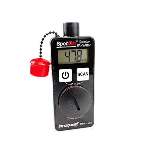 SpotOn PAR Meter de espectro completo con sensor cuántico para iluminación de plantas, grado científico