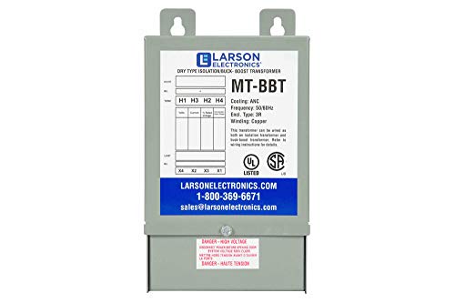 Transformador Step-Up de 1 fase y impulso – 240V primario – 264V secundario a 8.33 amperios – 50/60Hz