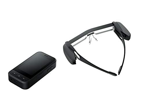 Epson Moverio BT-40S - Gafas inteligentes con binocular, 1080p, pantallas transparentes y controlador táctil inteligente