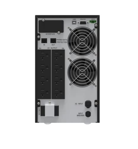EARTH Fuente de alimentación ininterrumpida en línea controlada por DSP. Salida 2000VA/1800W
