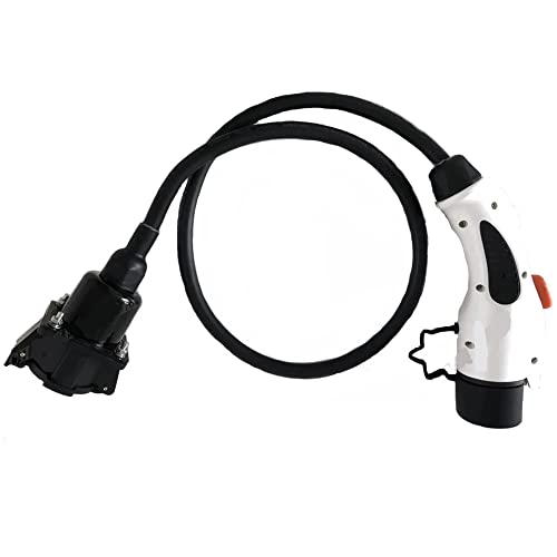 Adaptador EVSE de 32 A GBT Este adaptador se utiliza para cargar un coche eléctrico GB/T en cargadores J1772 tipo 1 EV con cable de 1.6 ft T1-GB/T