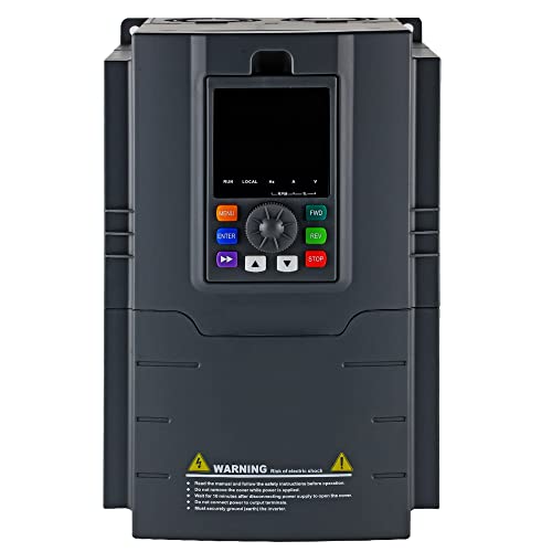 ATO 10HP VFD monofásico de entrada y salida VFD, unidad monofásica VFD, unidad monofásica de frecuencia variable de 220 V 7.5 kW VFD monofásico para motor monofásico (entrada monofásica, salida monofásica)