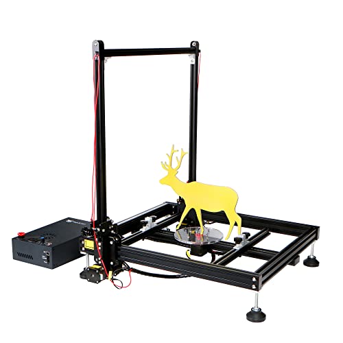 FoxAlien HW40 - Cortador de espuma de alambre caliente CNC, máquina de corte de espuma termocortada para tablero de espuma, EVA, EPP, EPE, alambre de calefacción eléctrico con control de temperatura y pantalla digital de voltaje (15.748 x 15.748 in)