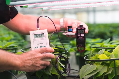 SpotOn PAR Meter de espectro completo con sensor cuántico para iluminación de plantas, grado científico