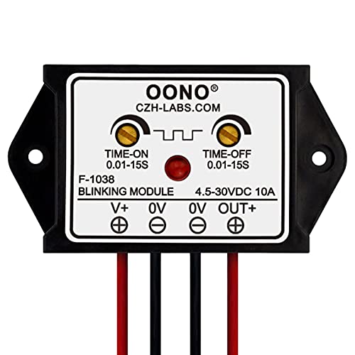 DC 4.5-30V 10Amp Módulo intermitente parpadeante