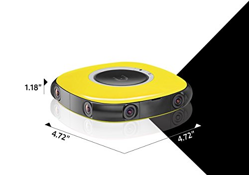 Vuze - Cámara 3D de 360° 4K VR - Amarillo VUZE-1-YLW