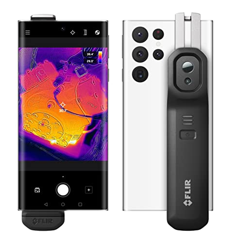 FLIR Cámara IR inalámbrica ONE Edge PRO de 160 × 120 con encendido para iOS y Android 11002-0201