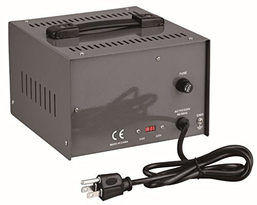 Simran 2000 Watt Step Up/Down Voltage Transformer Converter Box with Built-in Voltage Regulator for 110V-240V