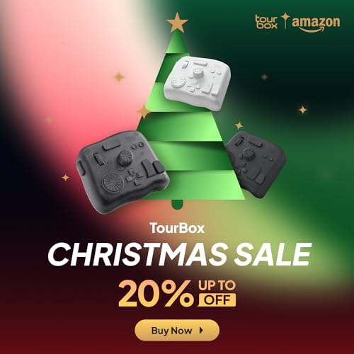 TourBox NEO, controlador personalizado para edición de video fotográfico, clasificación de color, ilustración, Mac/Windows, Adobe Photoshop Lightroom Premiere Illustrator Davinci Resolve After Effects Final Cut Pro Keyboard