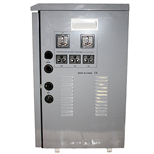Simran Estabilizador regulador convertidor con transformador de voltaje integrado de 110V- 220/240V 20000 W (AR-20000)