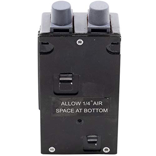 UBIP2020 Nuevo reemplazo pushmático. Disyuntor de un solo polo en tándem de 20 amperios fabricado por Connecticut Electric.