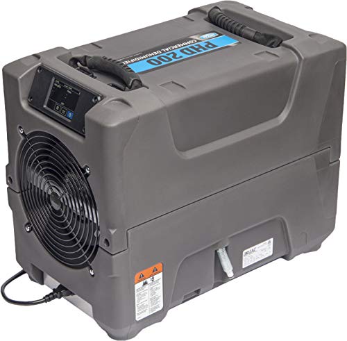 Drieaz F515 PHD 200 deshumidificador compacto, 12.5 pulgadas de ancho, gris
