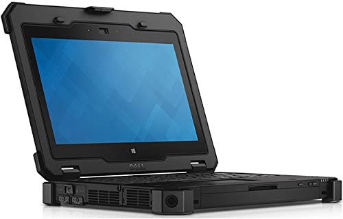 DELL Latitude Rugged 7214 HD 2 en 1 portátil notebook visualización táctil Convertible Tablet (Intel Core i5 – 6300U, 16 GB de RAM, 256 GB SSD de estado sólido, cámara, HDMI, WiFi) Win 10 Pro (reacondicionado certificado)