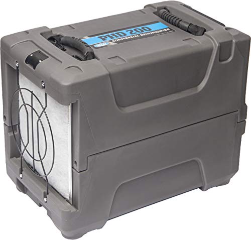 Drieaz F515 PHD 200 deshumidificador compacto, 12.5 pulgadas de ancho, gris