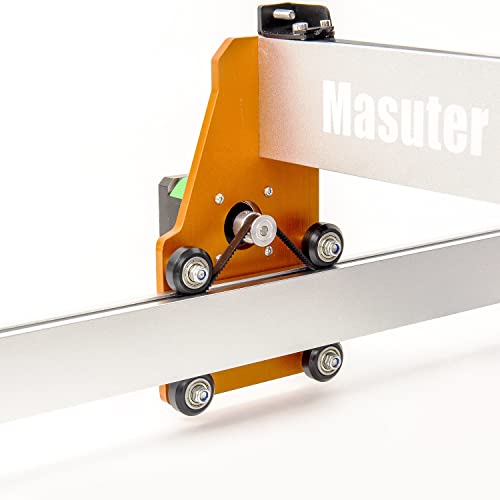 FoxAlien Masuter Pro 4040 - Máquina de enrutador CNC + controlador sin conexión con pantalla táctil