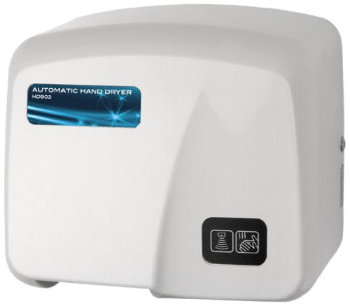 Palmer Fixture HD0903-17 - Secador de mano de alta calidad, ignífuga, ABS, color blanco