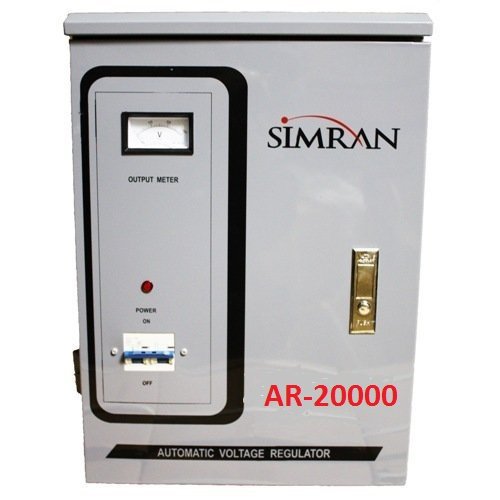 Simran Estabilizador regulador convertidor con transformador de voltaje integrado de 110V- 220/240V 20000 W (AR-20000)