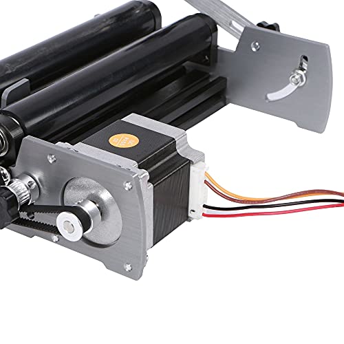 FoxAlien R57 - Módulo de grabado de rodillo giratorio de eje Y para objetos cilíndricos, superficie curvada para FoxAlien 4040-XE CNC Router máquina de grabado