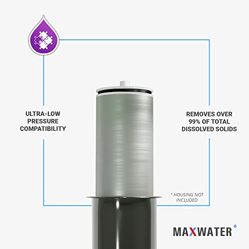 Reverse Osmosis Max Water 4040 Commercial RO Membranes, Membrane Housings Variation 4" x 40" good for industrial, (bw 4040)