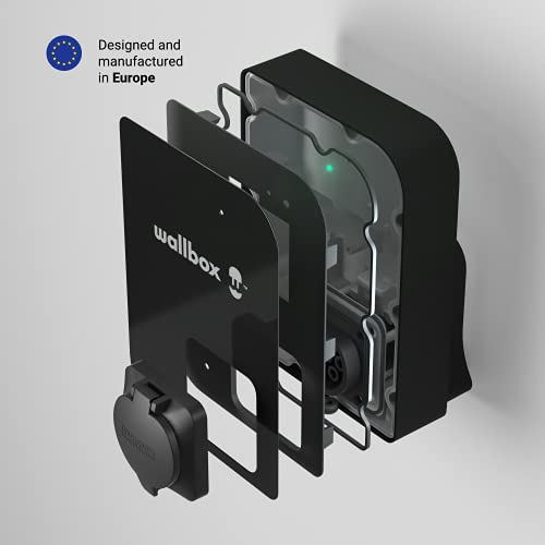 Wallbox Cargador Copper SB para EV. Potencia de hasta 22 kW. Lector de Tarjetas RFID Integrado Conexión WiFi Bluetooth OCPP. CPB1-S-2-4-8-002