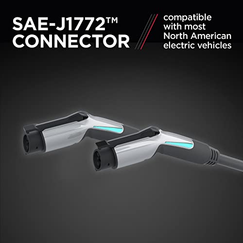 Schumacher SEV1600HW Nivel 2 50A 240V EVSE cableado, conexión Wi-Fi/Bluetooth