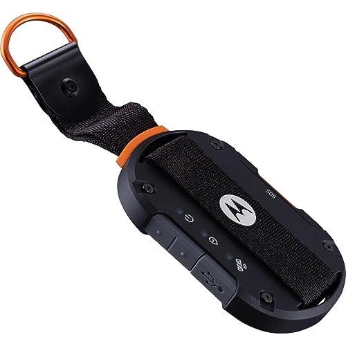 Motorola Defy Satellite Link - Comunicador GPS portátil resistente, mensajero de texto SMS global bidireccional, alerta SOS de emergencia, compatible con Android iOS MDSLEABRONA