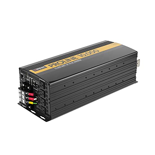 Wagan EL3748-8 ProLine 48 V 10000 W inversor de potencia, 20000 W de potencia de sobretensión, convertidor de 48V Ó 24V