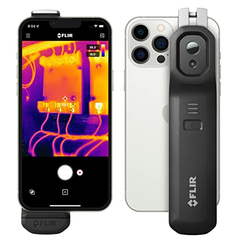 FLIR Cámara IR inalámbrica ONE Edge PRO de 160 × 120 con encendido para iOS y Android 11002-0201