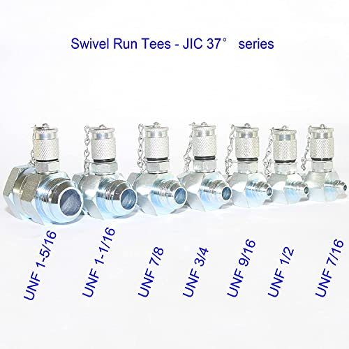 IMELBUFF Kit de medidor de presión hidráulica de 25/40/60 MPa con 14 acoplamientos y SAE JIC-37° y ORFS y BSPP Juego de conectores giratorios hidráulicos para maquinaria de construcción de excavadoras con 2 años de garantía