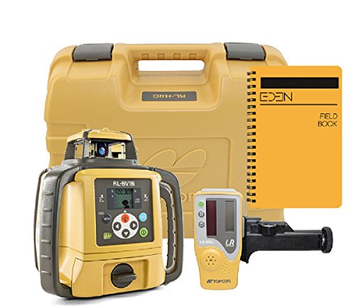 Topcon RL-SV1S Láser rotativo de una sola pendiente autonivelante láser de construcción de 2,624.7ft receptor LS-80L y RC-50