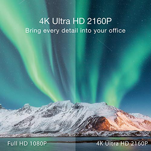 QuattroPod Mini | 5G Wifi Wireless Presentation Facility HDMI Transmisor y Receptor para Transmisión 4K desde Laptop, PC, Smartphone a HDTV/Proyector