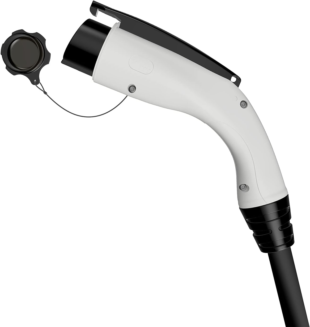 EMPORIA ENERGY Cargador Inteligente para vehículos eléctricos, 48 A, Nivel 2, Energy Star/UL, NEMA 14-50 o Cable Duro, Cable de 25 pies, EVSE para Interiores y Exteriores