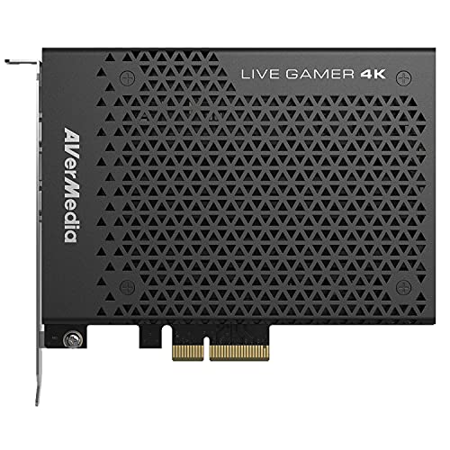 AVerMedia GC573 Live Gamer 4K, tarjeta de captura interna, transmite y graba 4K60 HDR10 con latencia ultra baja en PS5, PS4 Pro, Xbox Series X/S, Xbox One X, en OBS, Twitch, YouTube