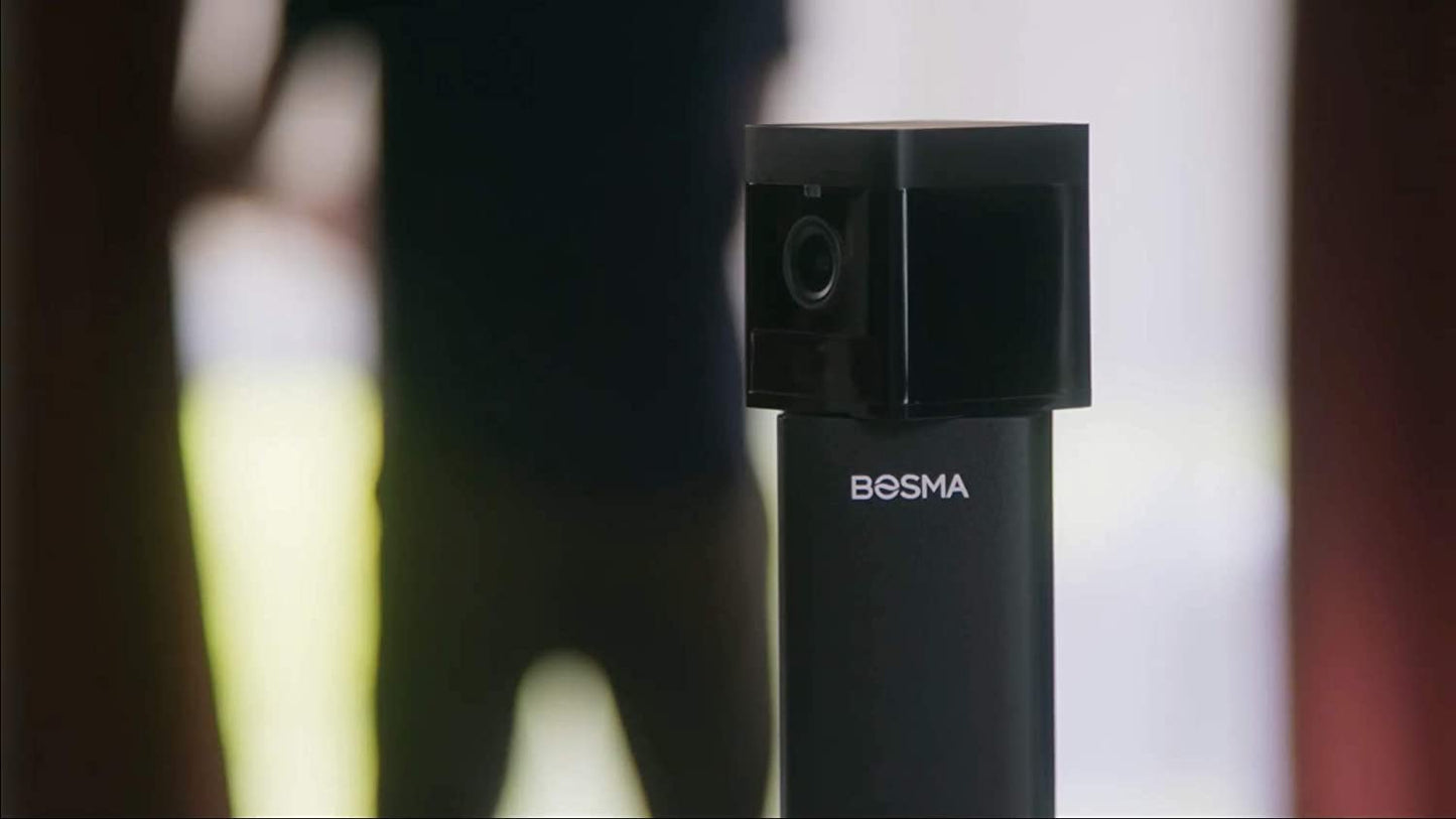 Bosma X1 1080p HD Night Vision Camera, 360 degree Pan with Advanced Motion Detection, Sound Detection, Siren Alarm, Color Night Vision, 2-Way Audio, for Home Security