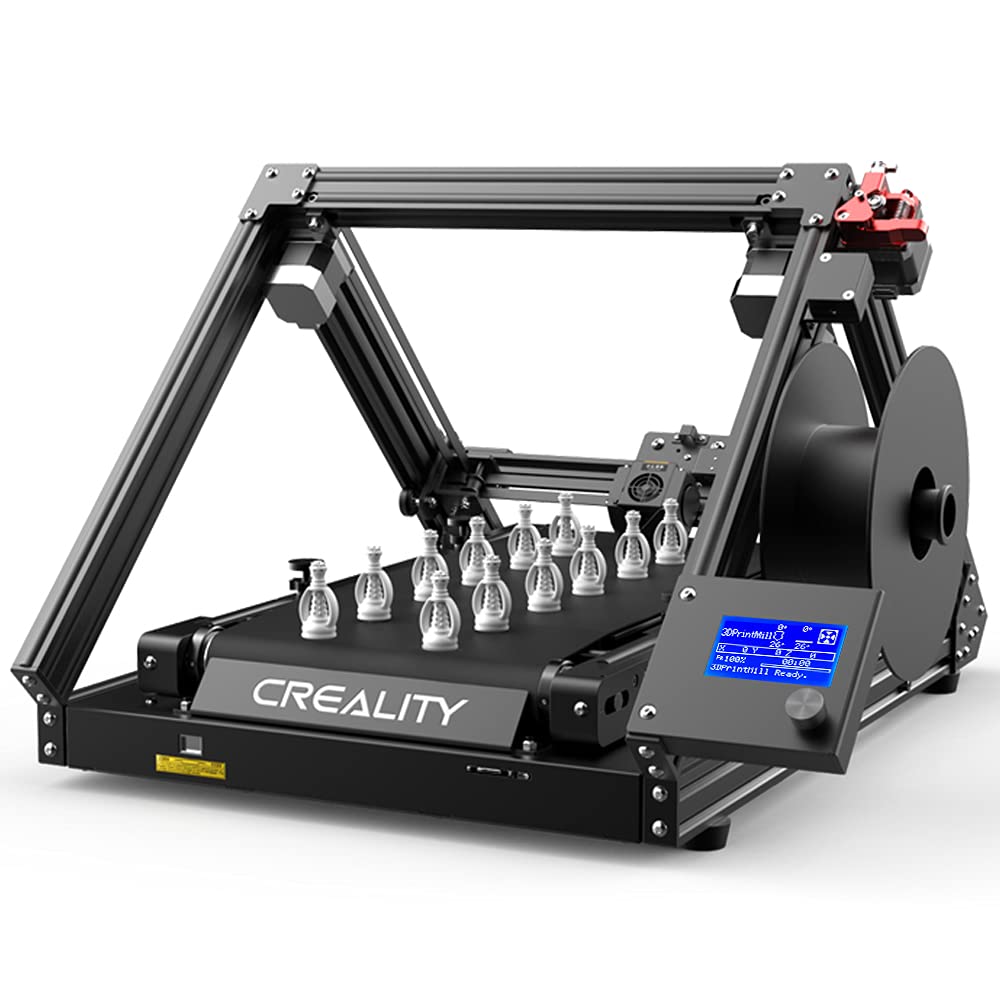 Creality CR-30 Impresora 3D con impresión infinita de eje Z, Creality 3DPrintMill con placa base silenciosa mejorada, sensor de filamento de estructura CoreXY estable y extrusor de metal de doble engranaje
