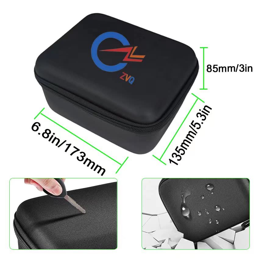 ZVQ CCS1 Charger Adapter for Tesla with Storage case and Lock,Rated up to 150-200kw,400 Amps,DC Fast Charging Compatible with Tesla Model 3, Y, S, X,for CCS Enabled Tesla car only